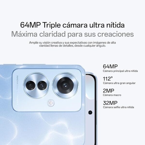 OPPO Reno 11F 5G 6.7 120Hz FHD+ 256GB 8GB - Image 2