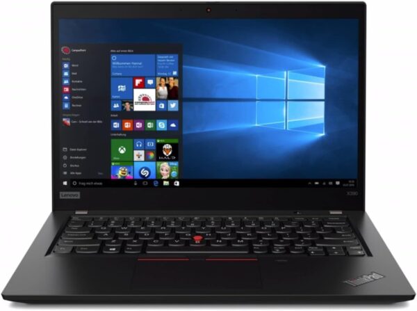 Lenovo Thinkpad X390 Business Laptop, Intel Core i7-8665U 1.9GHz, 4.8GHz Max Turbo Frequency, 16GB DDR4 RAM, 512GB SSD, Fingeprint, Backlit Keyboard, 13.3" FHD, Windows 10 Pro, Black - Image 2