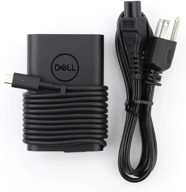 New Dell Laptop Charger 65W(Watt) AC Power Adapter With Type c(USB-C/USBC) Tip Include Power Cord For XPS 12, 9250 XPS 13 9350 9360 9365 9370 9380, Latitude 7370 7280 7480 5480 7275 5290 7490 - Image 6