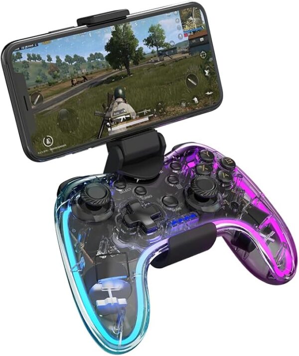 XO xtrike me GP-52 Universal Bluetooth Gamepad For iOS, iPadOS, Android, PS4 and PC (X-Input), Detachable Mobile Clamp, Mobile Gaming Controller, Wireless controller for PUBG and more games - Image 6