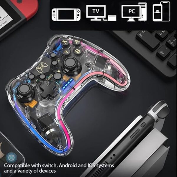 XO xtrike me GP-52 Universal Bluetooth Gamepad For iOS, iPadOS, Android, PS4 and PC (X-Input), Detachable Mobile Clamp, Mobile Gaming Controller, Wireless controller for PUBG and more games - Image 2