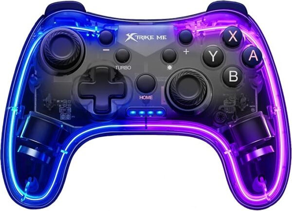 XO xtrike me GP-52 Universal Bluetooth Gamepad For iOS, iPadOS, Android, PS4 and PC (X-Input), Detachable Mobile Clamp, Mobile Gaming Controller, Wireless controller for PUBG and more games - Image 5