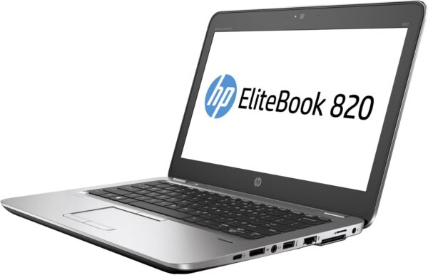 HP Elitebook 820 G3 Business Laptop, 12.5" HD Display, Intel Core i5-6300U 2.4Ghz, 8GB RAM, 256GB SSD, 802.11 AC, Windows 10 Professional - Image 2