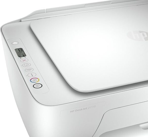 HP 5AR83B DeskJet 2710 Colour All-in-One Printer with Wireless Printing, Instant Ink with 2 Months Trial, White - Image 2