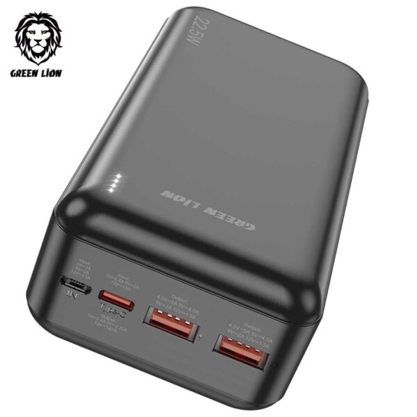 Green Lion PowerPack Fast Charge Power Bank 30000mAh PD 20W QC3.0 22.5W - Image 2