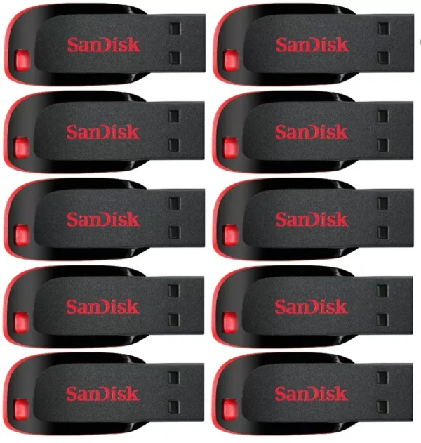 Sandisk 128GB Cruzer Blade Flash Drive Memory Stick USB Lot - Image 2