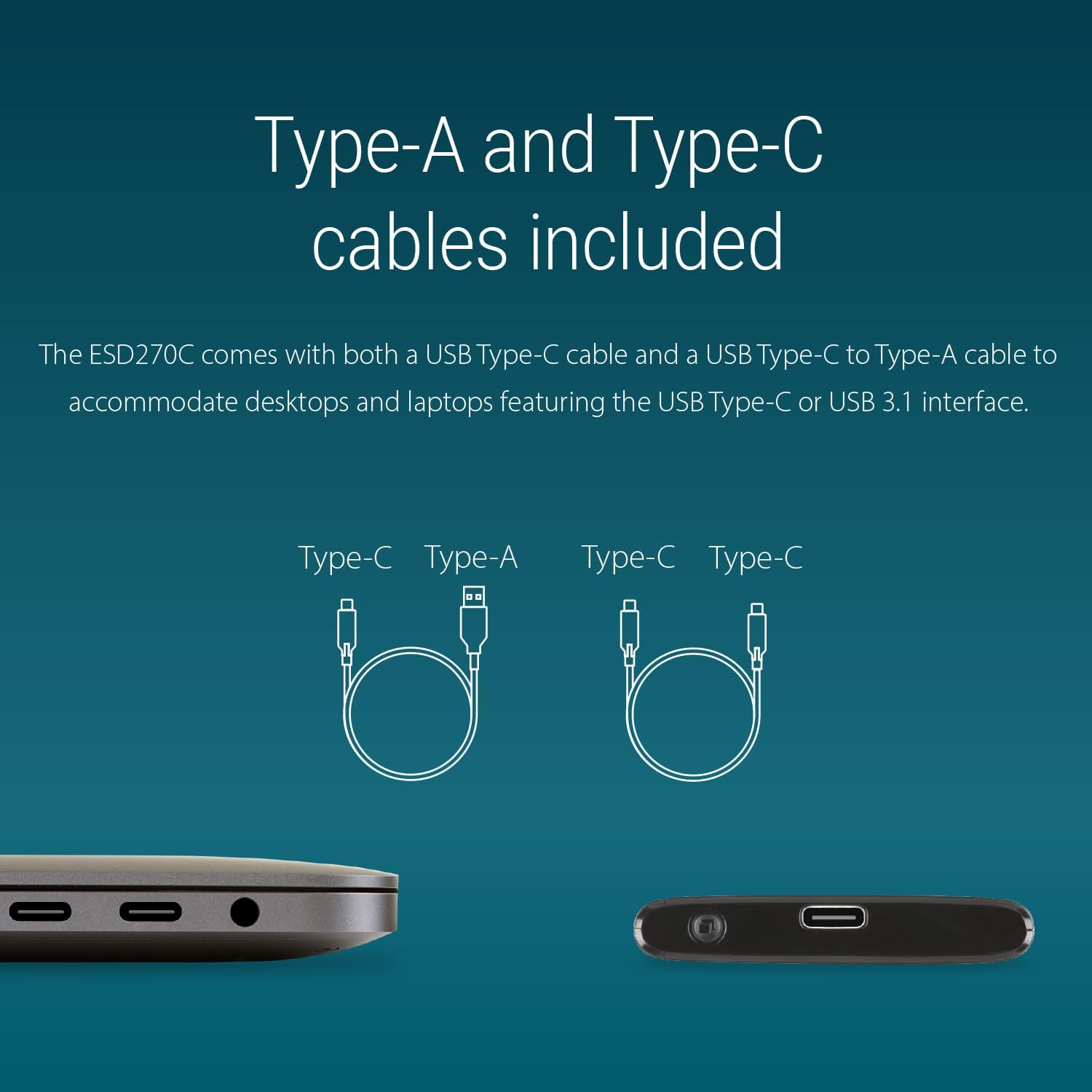 Transcend 1TB ESD270C, External SSD - Image 2